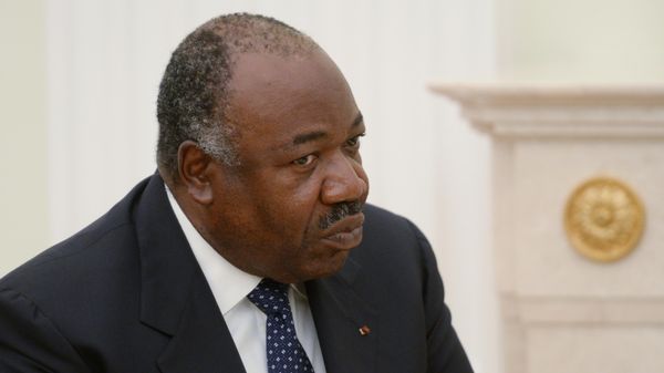 President of Gabon Ali Ben Bongo Ondimba during a meeting with Russian President Vladimir Putin, July 14, 2018 - Sputnik International