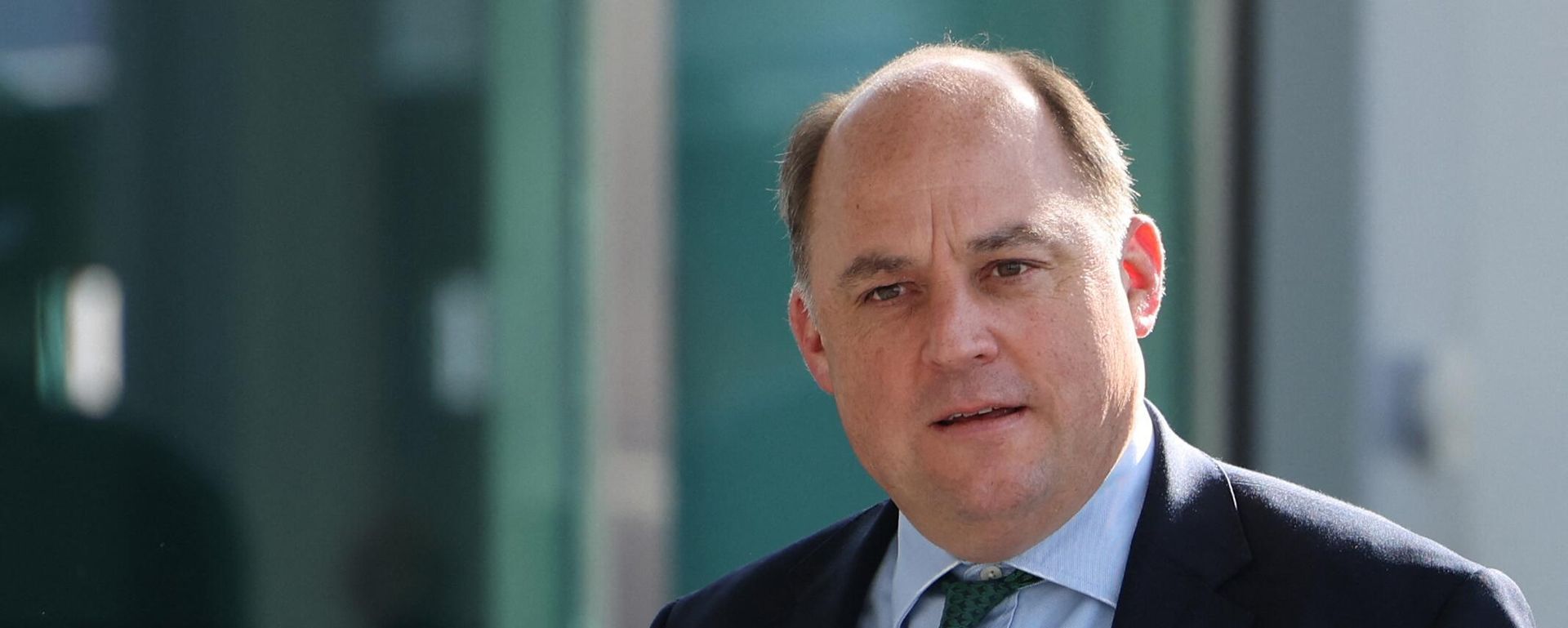 British Defence Secretary Ben Wallace arrives at the NATO headquarters in Brussels, on June 15, 2023 during a two-day meeting of the North Atlantic Council (NAC) at the level of Defence Ministers on 15-16 June 2023 - Sputnik International, 1920, 03.09.2023
