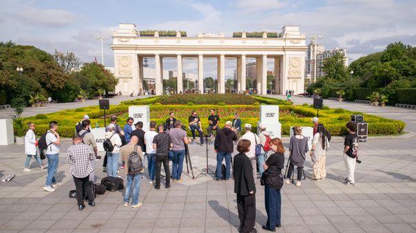 People Gather for the Grand Skate Tour 2023 festival at Gorky Park, Moscow, Russia - Sputnik International