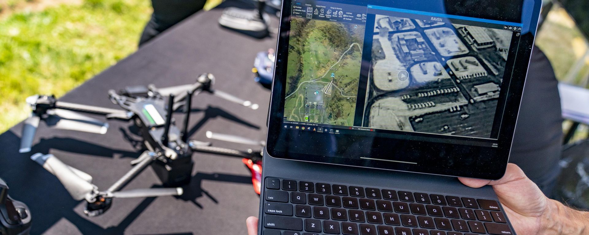 Secret Service agents display drone surveillance systems that they use during a counter-unmanned aircraft systems (C-UAS) demonstration at the Department of Homeland Security's St. Elizabeths Campus in Washington, Thursday, June 15, 2023. Secret Service agents display drone surveillance systems that they use during a counter-unmanned aircraft systems (C-UAS) demonstration at the Department of Homeland Security's St. Elizabeths Campus in Washington, Thursday, June 15, 2023. - Sputnik International, 1920, 04.12.2023