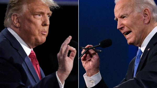 This combination of pictures shows US President Joe Biden (L) and Former US President Donald Trump. - Sputnik International