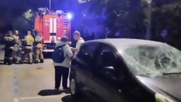 First responders are on seen arriving at the site of the drone crash in the center of Rostov-on-Don, which sits near the headquarters of the Southern Military District. Authorities are urging local residents to steer clear of the scene.
 - Sputnik International