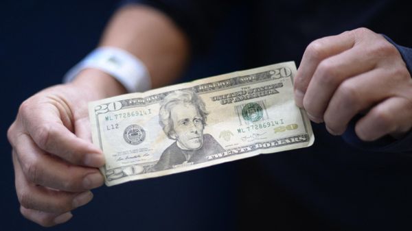 A 20-dollar bill. File photo - Sputnik International
