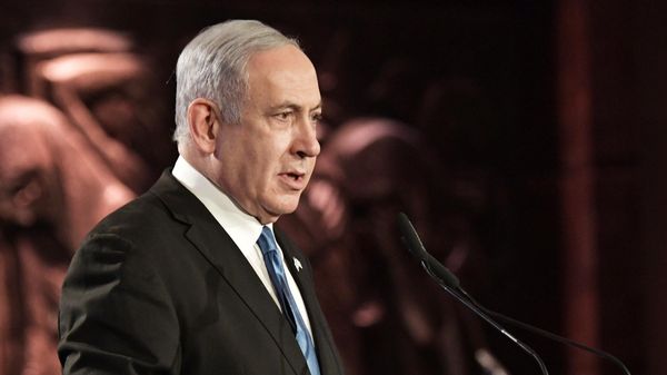 Israeli Prime Minister Benjamin Netanyahu speaks - Sputnik International