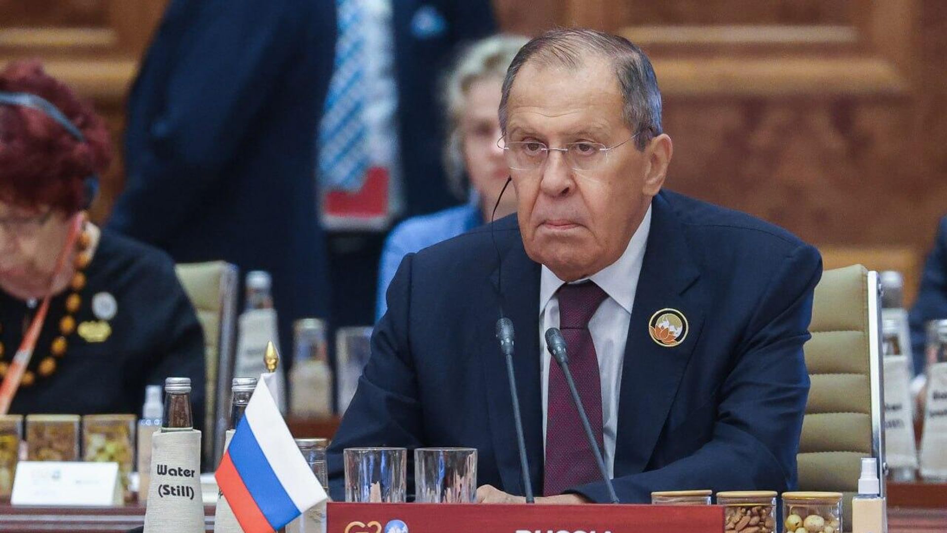 Russian Foreign Minister Sergey Lavrov takes part in the G20 summit in New Delhi, September 9, 2023 - Sputnik International, 1920, 12.10.2023