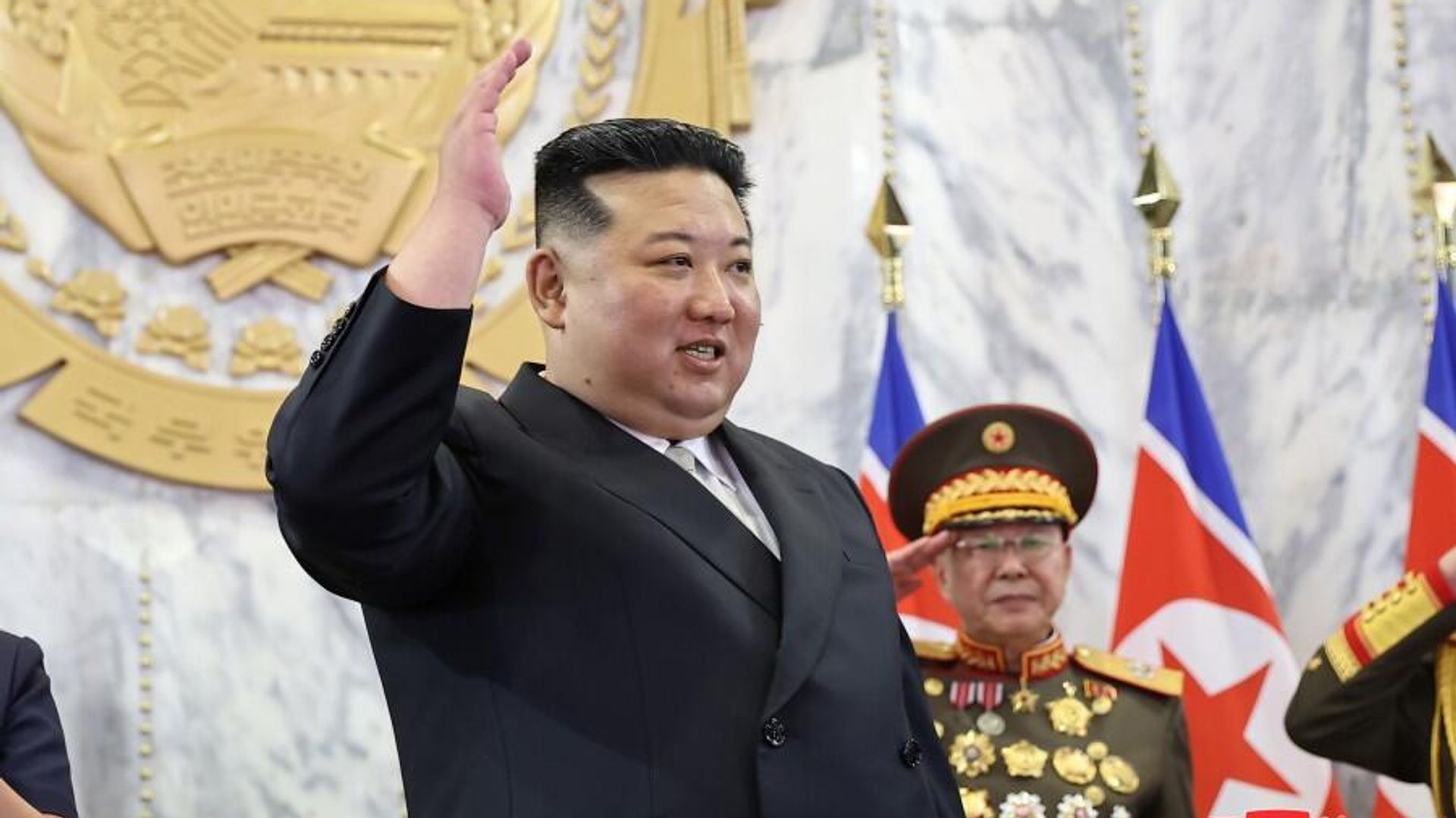 North Korean leader Kim Jong-un attended the parade with his daughter Kim Ju-ae. - Sputnik International, 1920, 15.09.2023