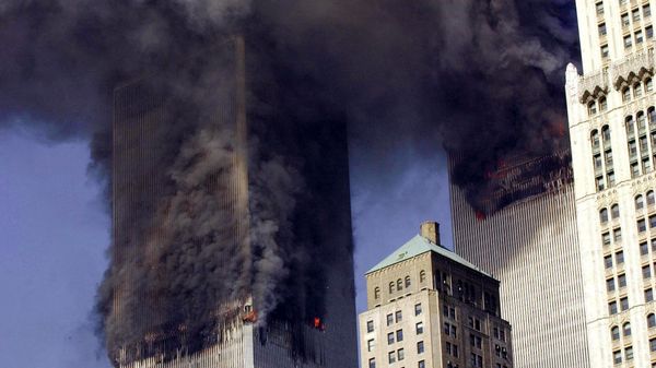  In this file photo smoke billows from the twin towers of the World Trade Center in lower Manhattan, New York on September 11, 2001.  - Sputnik International