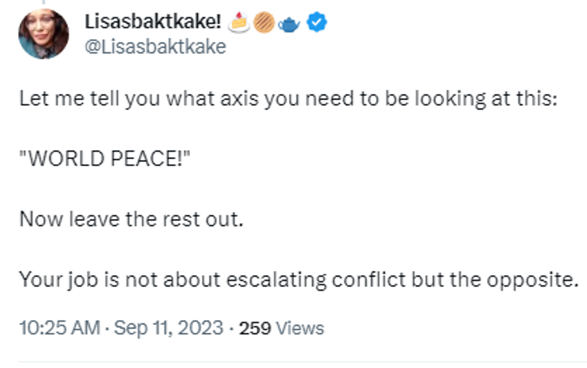 Screengrab of X post. - Sputnik International, 1920, 11.09.2023