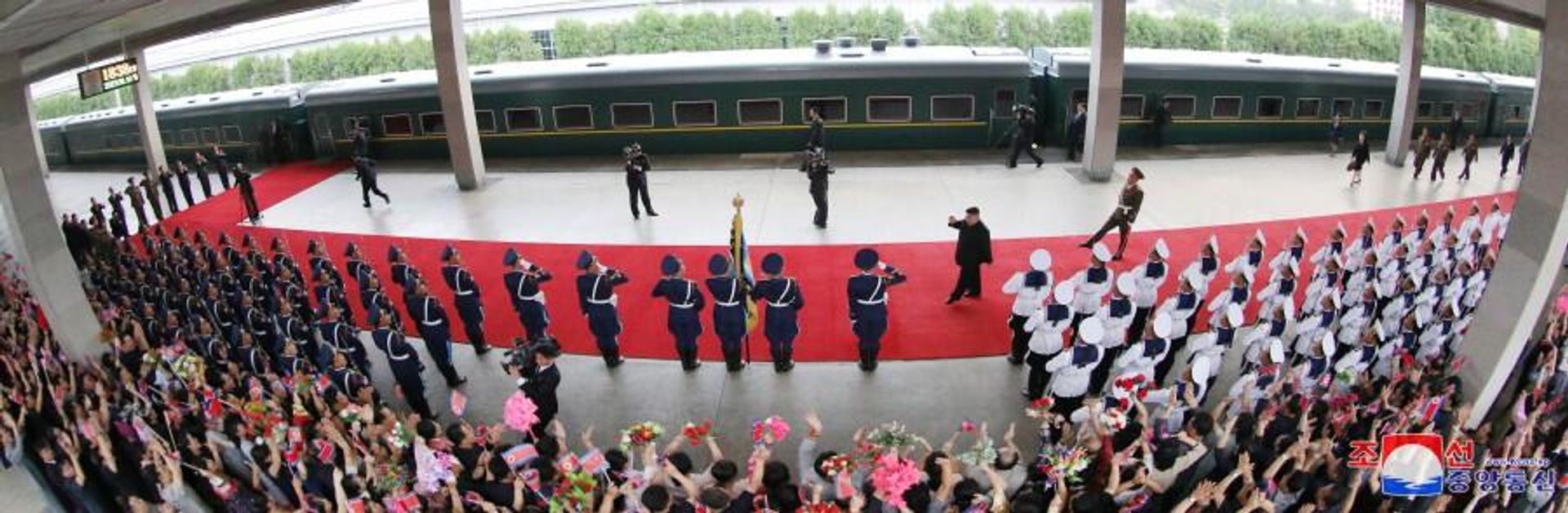 North Korean Leader Kim Jong Un Leaves Pyongyang to Visit Russian Federation - Sputnik International, 1920, 12.09.2023