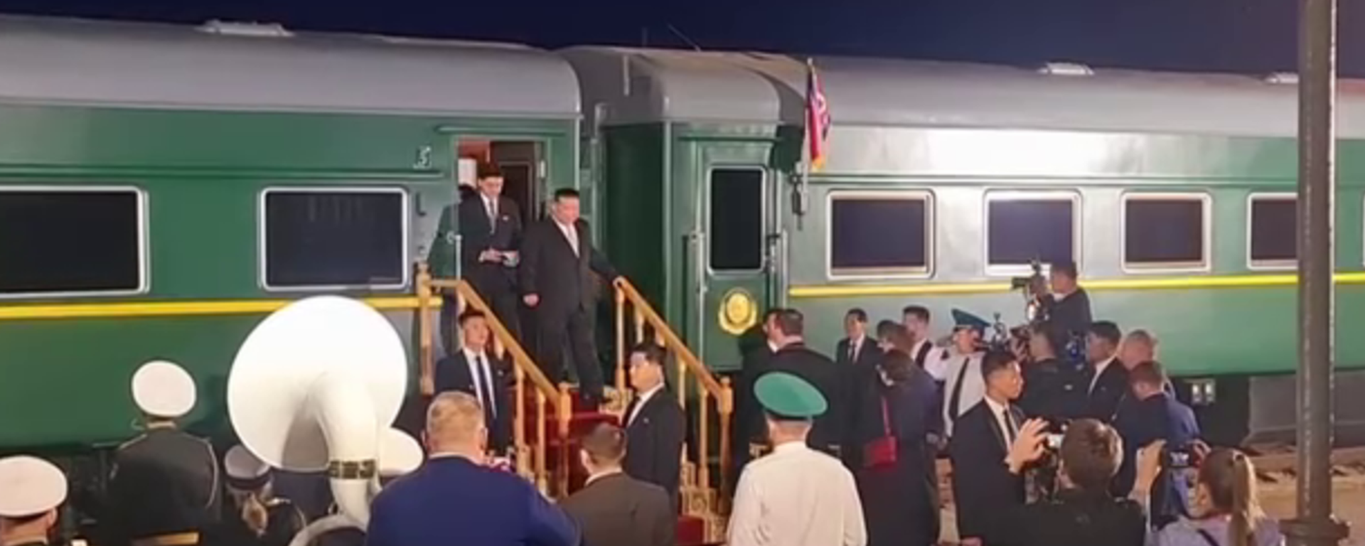 North Korea leader Kim Jong Un arrives in Russia North Korea leader Kim Jong Un arrives in Russia - Sputnik International, 1920, 12.09.2023