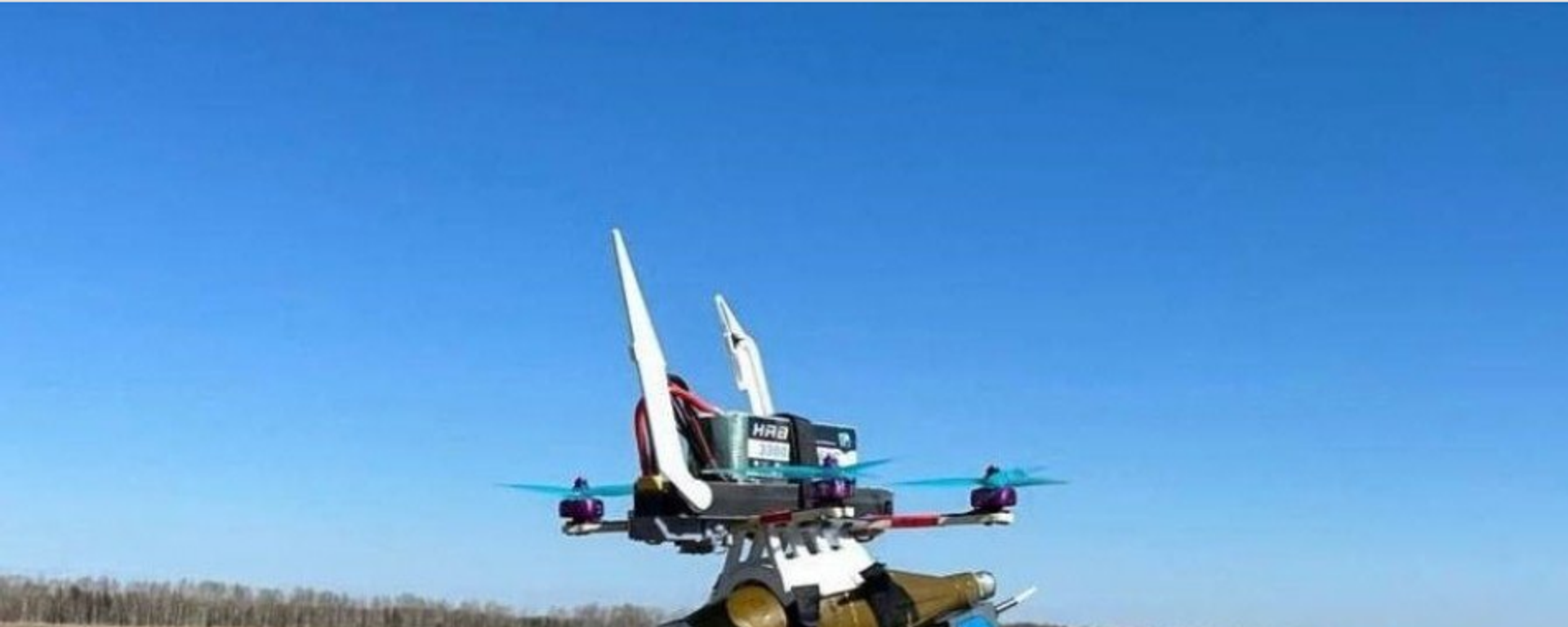 An X (formerly Twitter) screenshot of Russia's Upyr drone.  - Sputnik International, 1920, 15.09.2023