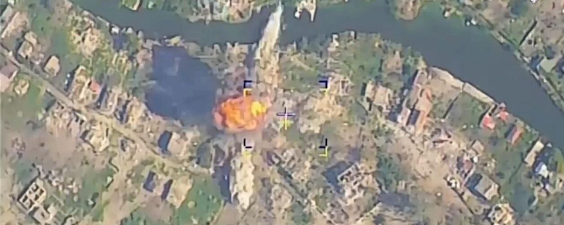 Watch Russian Precision Strike Take Out Ukrainian Positions - Sputnik International, 1920, 15.09.2023