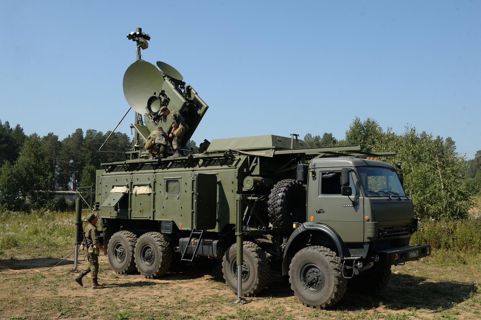 Russia's Krasukha EW system. File photo. - Sputnik International, 1920, 16.09.2023