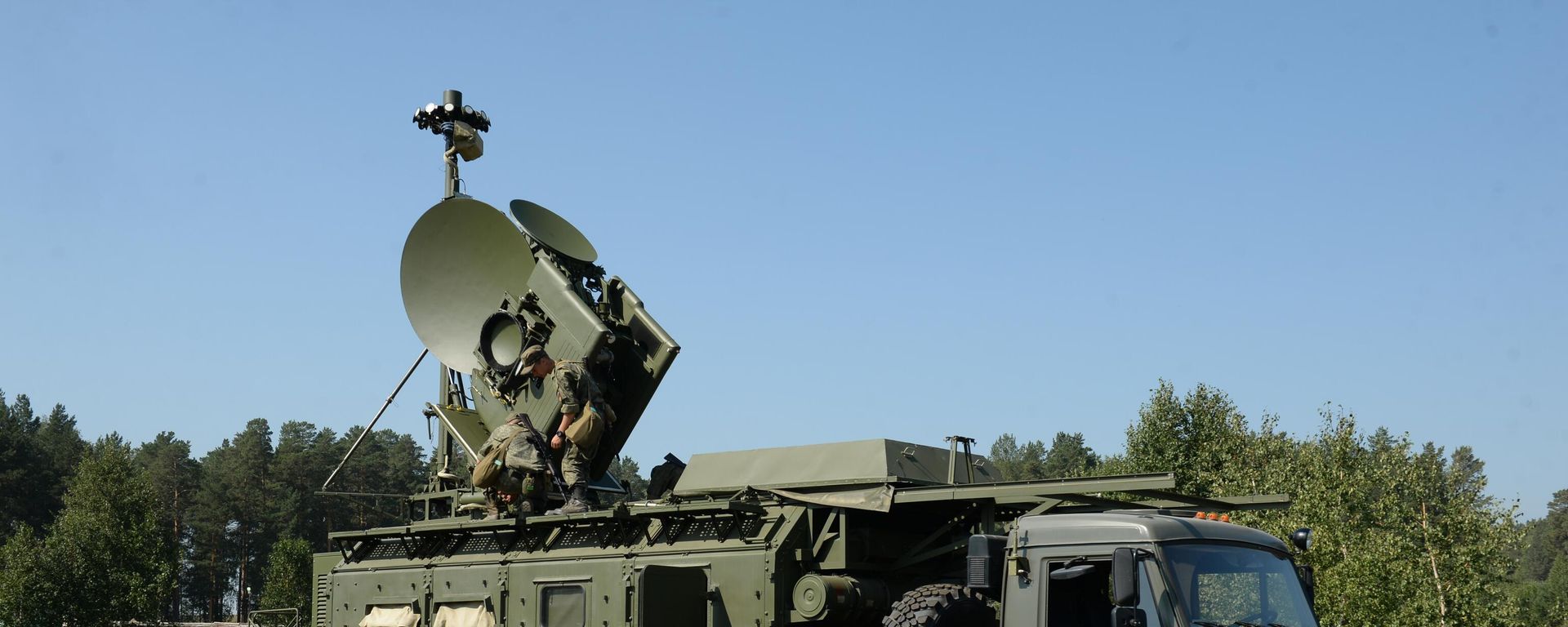 Russia's Krasukha EW system. File photo. Russia's Krasukha EW system. File photo. - Sputnik International, 1920, 06.10.2023