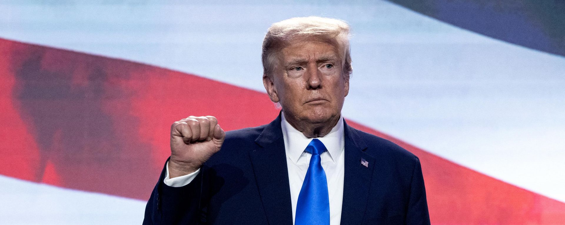 Former US President and Republican presidential hopeful Donald Trump on September 15, 2023. Former US President and Republican presidential hopeful Donald Trump on September 15, 2023. - Sputnik International, 1920, 10.10.2023