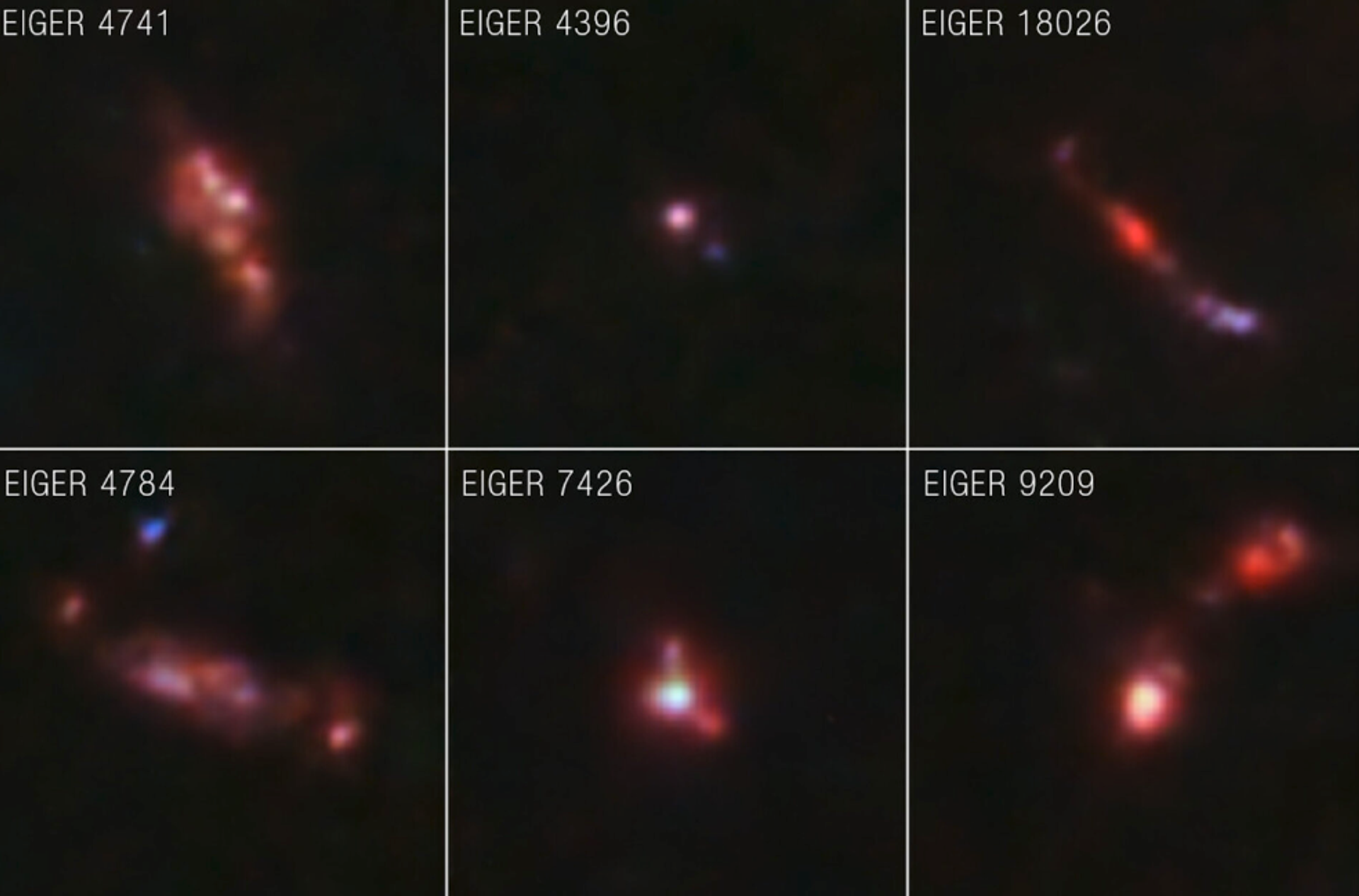 The James Webb Space Telescope has returned extraordinarily detailed images and spectra of galaxies that existed when the universe was only 900 million years old. These galaxies look more chaotic than those in the nearby universe – they are clumpy and often elongated. These galaxies are also younger and are actively forming stars. The stars Webb detected are all more massive, which may lead to an abundance of colorful supernovae shooting off in these galaxies. The James Webb Space Telescope has returned extraordinarily detailed images and spectra of galaxies that existed when the universe was only 900 million years old. These galaxies look more chaotic than those in the nearby universe – they are clumpy and often elongated. These galaxies are also younger and are actively forming stars. The stars Webb detected are all more massive, which may lead to an abundance of colorful supernovae shooting off in these galaxies. - Sputnik International, 1920, 18.09.2023