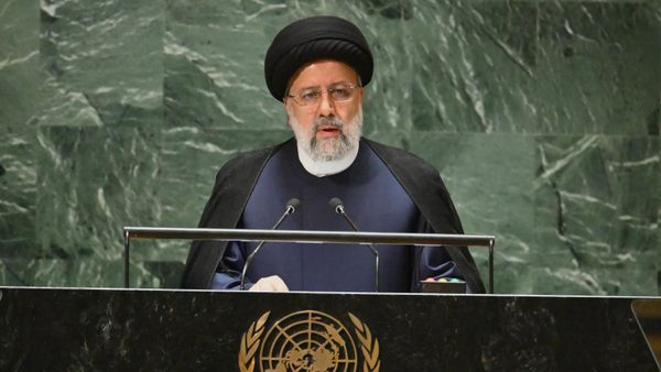 Iranian President Ebrahim Raisi addresses the 78th United Nations General Assembly at UN headquarters in New York City on September 19, 2023. - Sputnik International