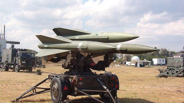MIM-23 Hawk surface-to-air missiles on display during the 90th anniversary of the Romanian Antiaircraft Artillery and Missiles. - Sputnik International
