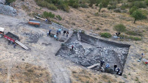At this excavation site at the foot of Ambarlikaya in Boğazköy-Hattusha in Turkiye, a cuneiform tablet with a previously unknown Indo-European language was discovered. Credit:  - Sputnik International
