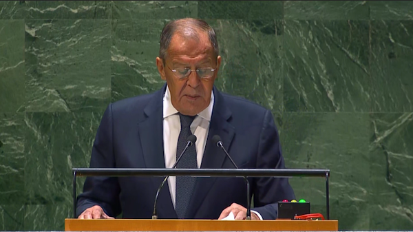 Sergey Lavrov addresses the UN General Assembly - full video - Sputnik International