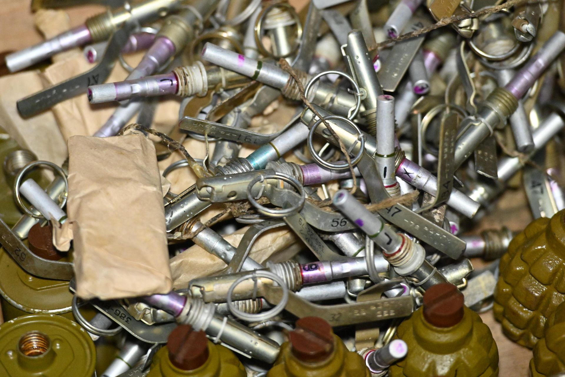 Ammunition transferred by the Karabakh Armed forces to the Azerbaijani armed forces, as well as captured during hostilities, is seen in Shusha, breakaway Nagorno-Karabakh region, Azerbaijan. - Sputnik International, 1920, 24.09.2023