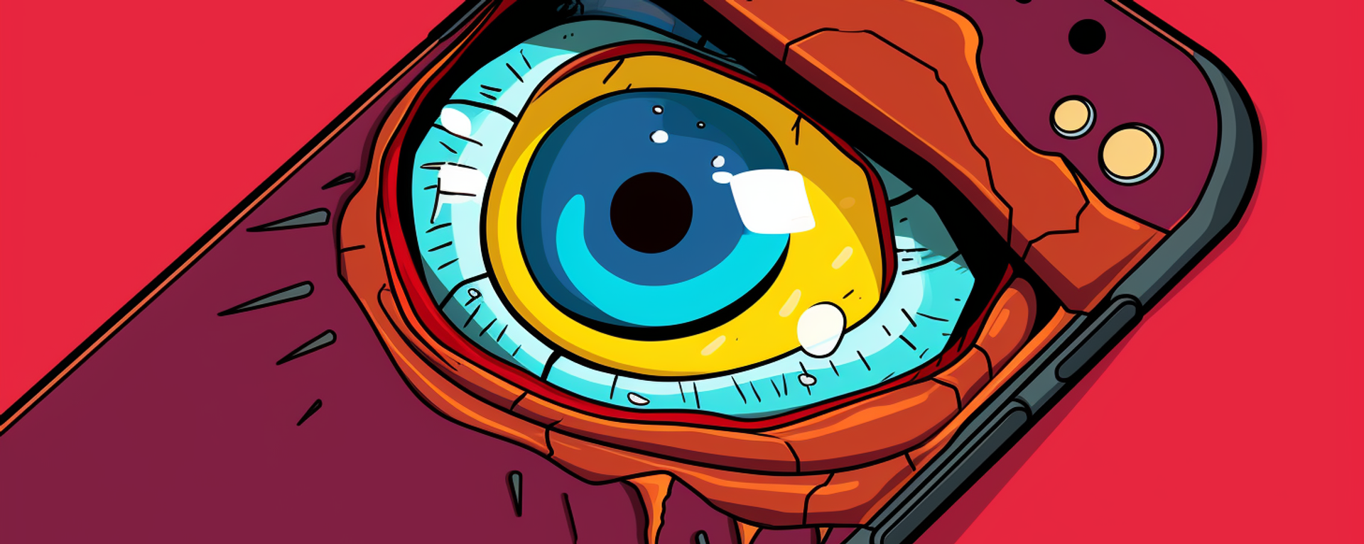 An Ai Generated image of a Cellphone with an eye, created by Midjourney v5, September 25, 2023 An Ai Generated image of a Cellphone with an eye, created by Midjourney v5, September 25, 2023 - Sputnik International, 1920, 16.01.2024