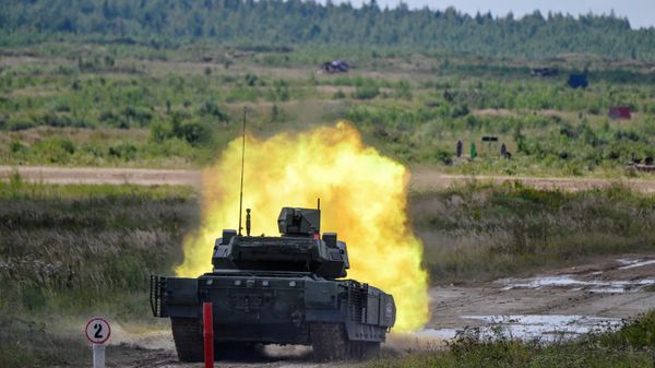 Russian T-14 Armata battle tank  - Sputnik International