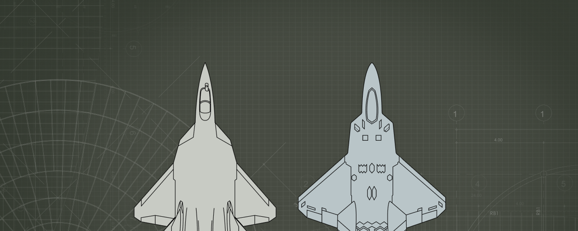 Su-57 (L) vs F-22 - Sputnik International, 1920, 24.10.2023