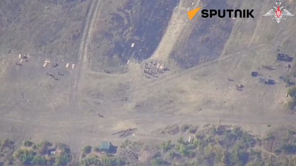 Russian troops destroyed the area where units of the 72nd separate mechanized brigade of the Armed Forces of Ukraine are concentrated with a missile strike - Sputnik International