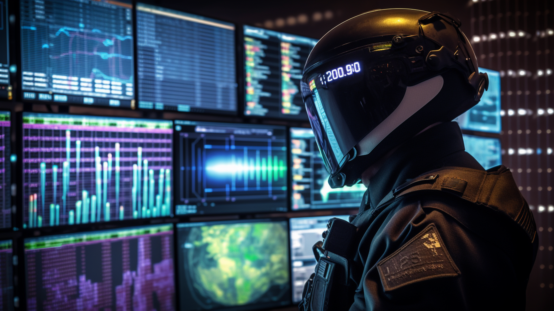 An Artificial Intelligence's Interpretation of Police Using Artificial Intelligence to Predict Crime. Created by Midjourney AI v5, October 3, 2023 An Artificial Intelligence's Interpretation of Police Using Artificial Intelligence to Predict Crime. Created by Midjourney AI v5, October 3, 2023 - Sputnik International, 1920, 14.05.2025