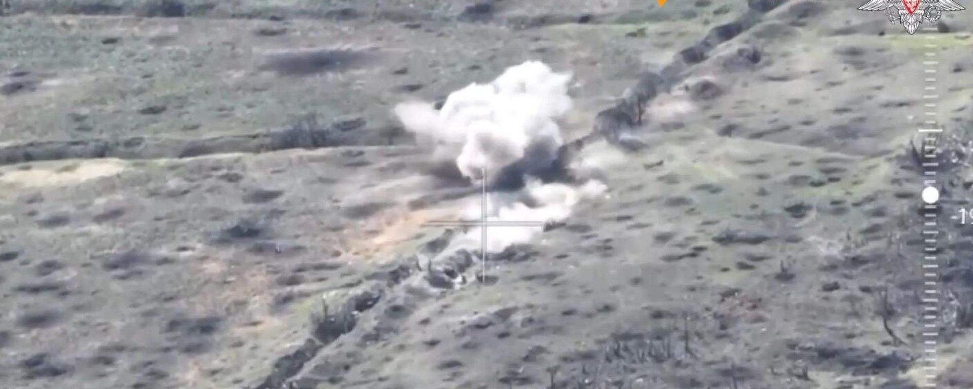 Russia’s Southern Military District artillery crews hit positions of the 10th Mountain Assault Brigade near Spornoye in the Donetsk region Russia’s Southern Military District artillery crews hit positions of the 10th Mountain Assault Brigade near Spornoye in the Donetsk region - Sputnik International, 1920, 06.10.2023