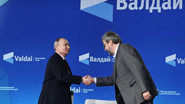 President of the Russian Federation V. Putin took part in the Valdai Discussion Club - Sputnik International