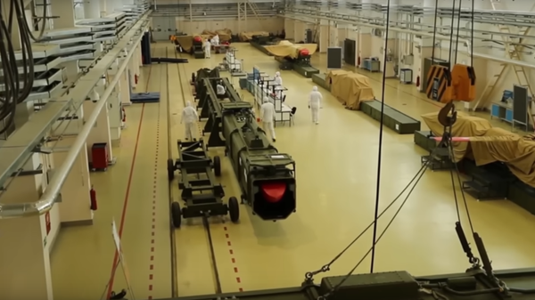 Burevestnik nuclear-powered, nuclear-capable cruise missile. Screenshot of Russian Defense Ministry video. - Sputnik International