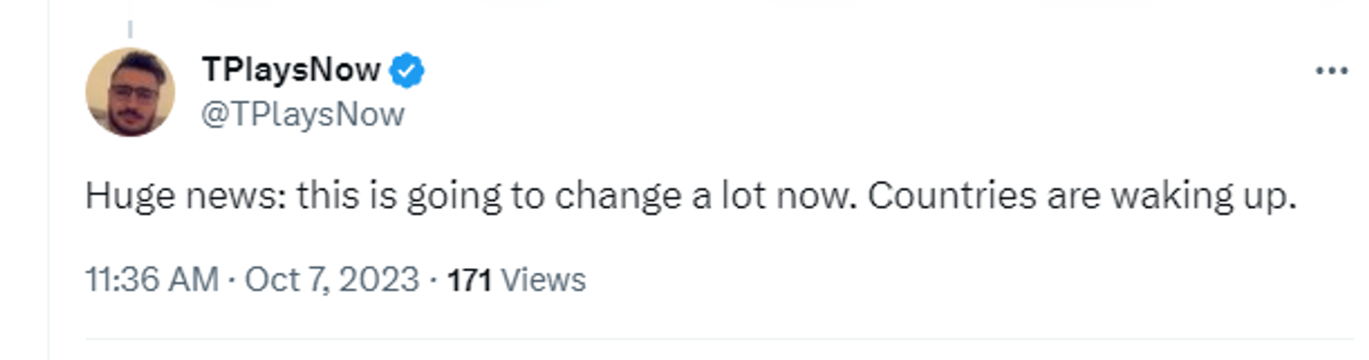 An X (formerly Twitter) screenshot - Sputnik International, 1920, 07.10.2023