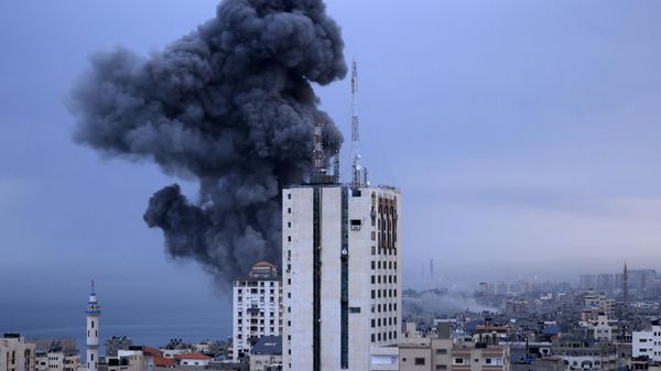 Shelling of Gaza Strip Shelling of Gaza Strip - Sputnik International