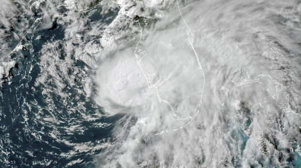 This GOES-16 GeoColor satellite image taken Tuesday, July 6, 2021, at 5:50 p.m. EDT, and provided by NOAA, shows Tropical Storm Elsa in the Gulf of Mexico off the coast of Florida. - Sputnik International