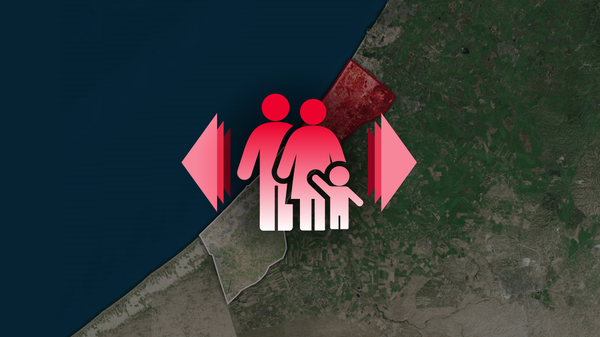 Israel's Plan to Displace Gaza Residents - Sputnik International