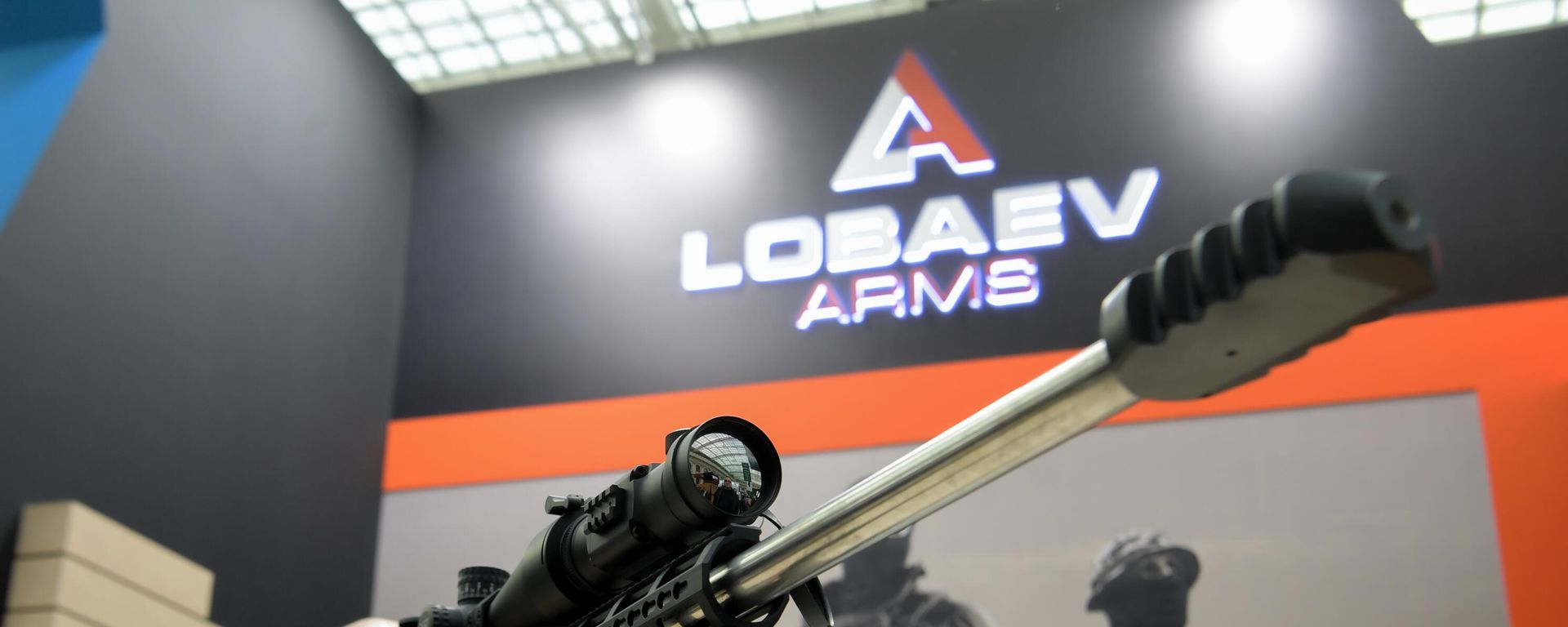 Lobaev Arms' DXL-4M Sevastopol sniper rifle showcaseed at the ORЁLEXPO exhibition in Moscow. File photo Lobaev Arms' DXL-4M Sevastopol sniper rifle showcaseed at the ORЁLEXPO exhibition in Moscow. File photo - Sputnik International, 1920, 15.10.2023