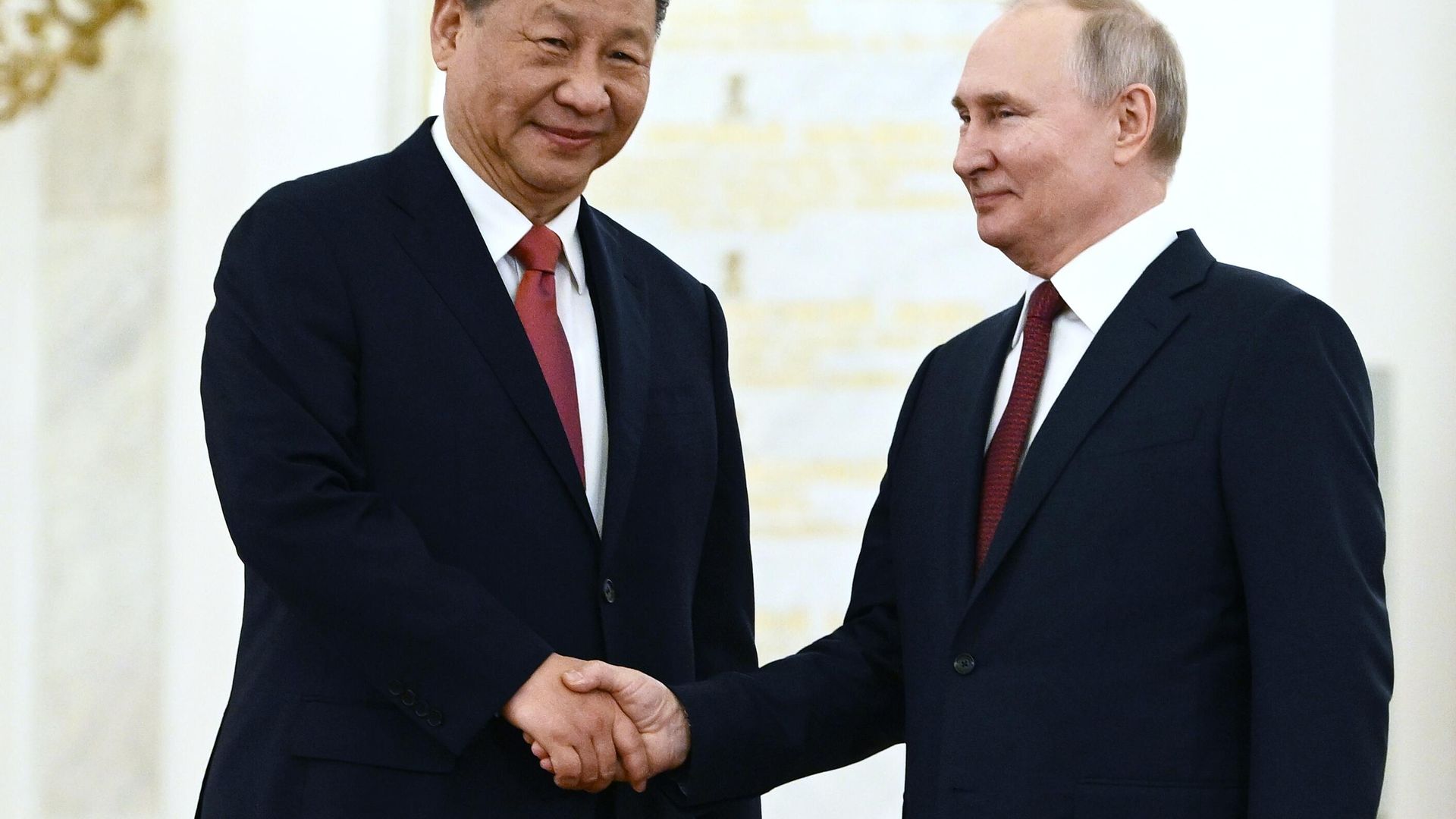 Russian President Vladimir Putin's meeting with Chinese counterpart Xi Jinping in Moscow. File photo Russian President Vladimir Putin's meeting with Chinese counterpart Xi Jinping in Moscow. File photo - Sputnik International, 1920, 20.11.2023