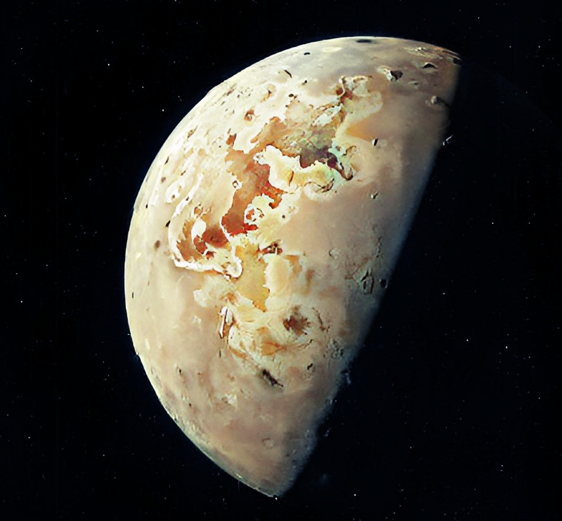 Image of Io, Jupiter's moon taken by Juno - Sputnik International, 1920, 18.10.2023