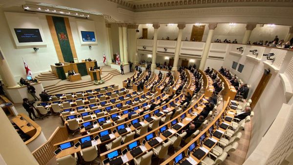 Georgian President Salome Zourabichvili speaks during the first session of the newly elected Georgian parliament in Tbilisi, Georgia - Sputnik International