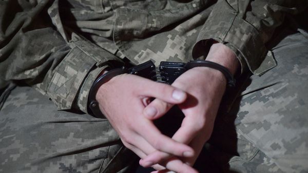 The photo shows a Ukrainian prisoner of war captured during Russia's military operation in Ukraine, in Russia's Zaporozhye Region - Sputnik International