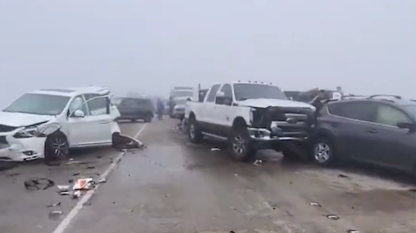 Multicar Pileup on Interstate 55 in Louisiana, USA, October 23, 2023 - Sputnik International