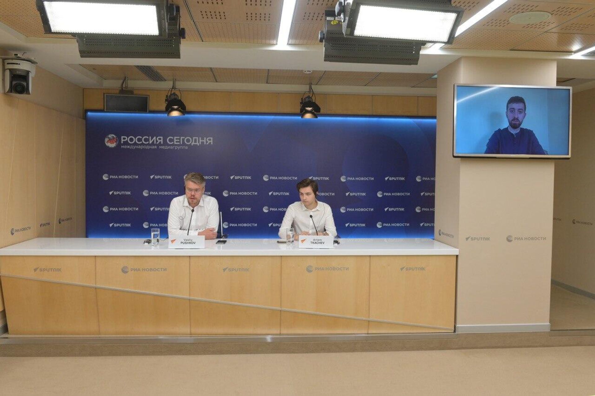 Lecture of Vasily Pushkov, Director of International Cooperation at Sputnik - Sputnik International, 1920, 24.10.2023