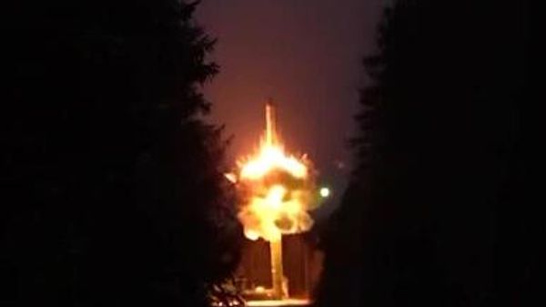 Launch of the Yars intercontinental ballistic missile  - Sputnik International