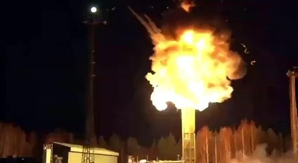 A Yars ICBM launched from the Plesetsk State Test Cosmodrome at the Kura test site as part of the exercises conducted by the strategic nuclear deterrence forces. - Sputnik International