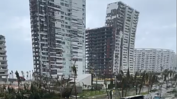 The aftermath of Hurricane Otis, a Category 5 storm that struck Mexico's Acapulco on October 25, 2023. - Sputnik International