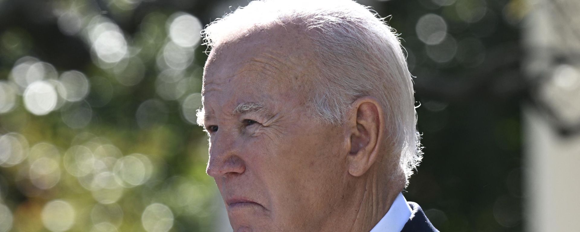 US President Joe Biden at the Rose Garden of the White House in Washington, DC, on October 25, 2023. US President Joe Biden at the Rose Garden of the White House in Washington, DC, on October 25, 2023. - Sputnik International, 1920, 27.10.2023