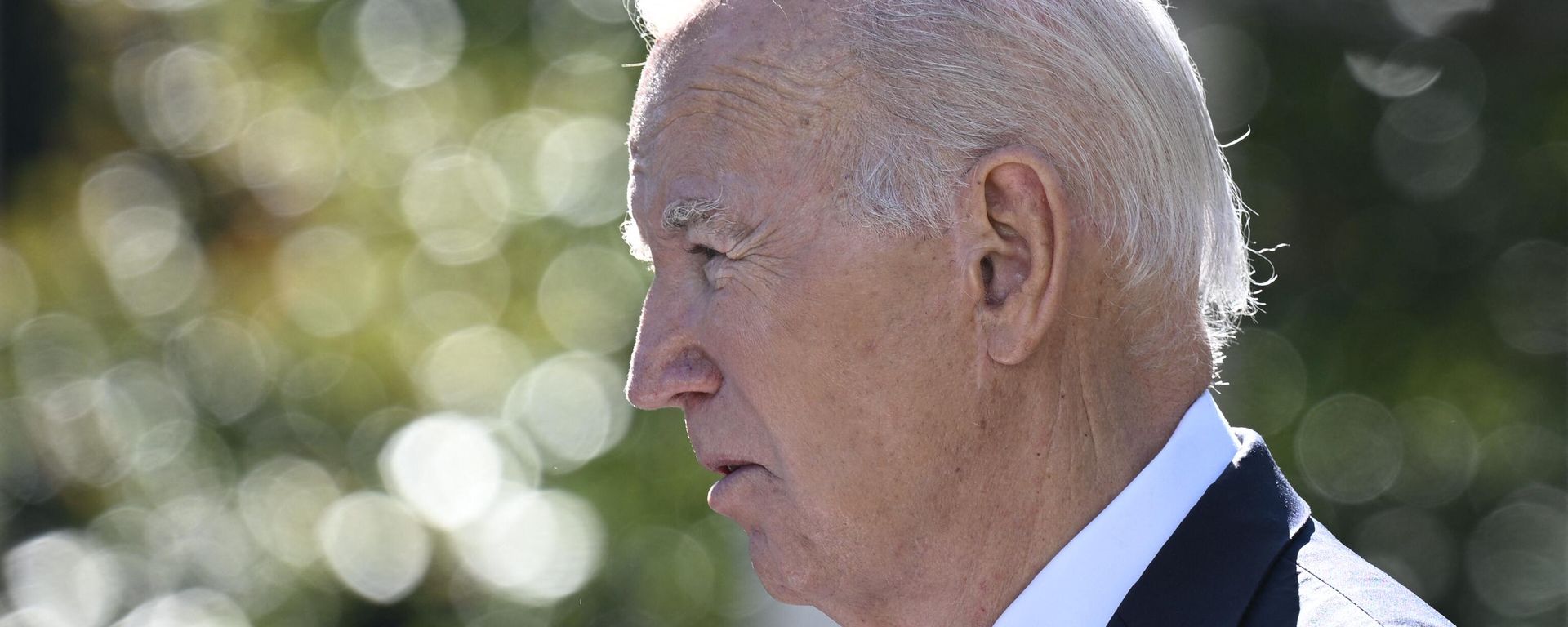 US President Joe Biden at the Rose Garden of the White House in Washington, DC, on October 25, 2023. - Sputnik International, 1920, 21.11.2023