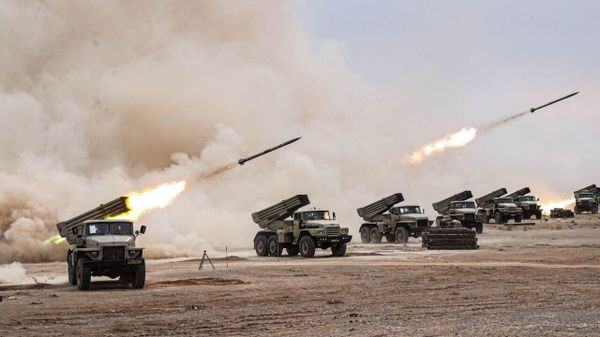 Large-scale Ground Force drills held in central Iran October 27-28, 2023 amid escalating regional tensions. - Sputnik International